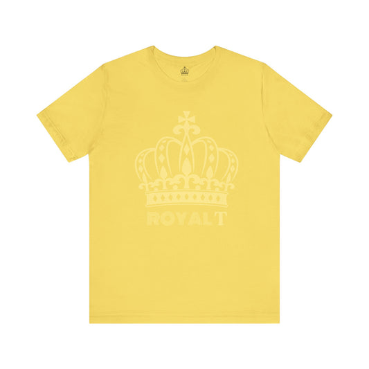 Maize Yellow - Unisex Jersey Short Sleeve T Shirt - Maize Yellow Royal T