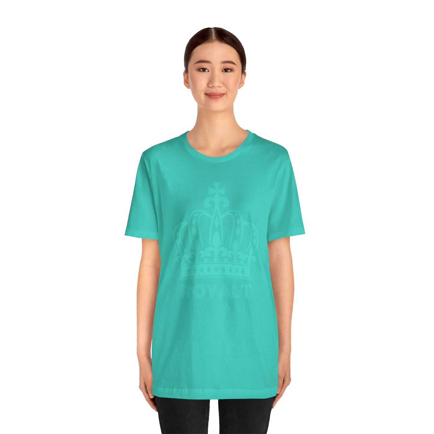 Teal Blue - Unisex Jersey Short Sleeve T Shirt - Blue Royal T