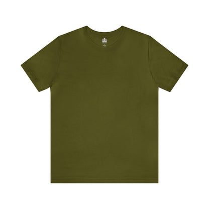 Unisex Jersey Short Sleeve Olive Green T Shirt