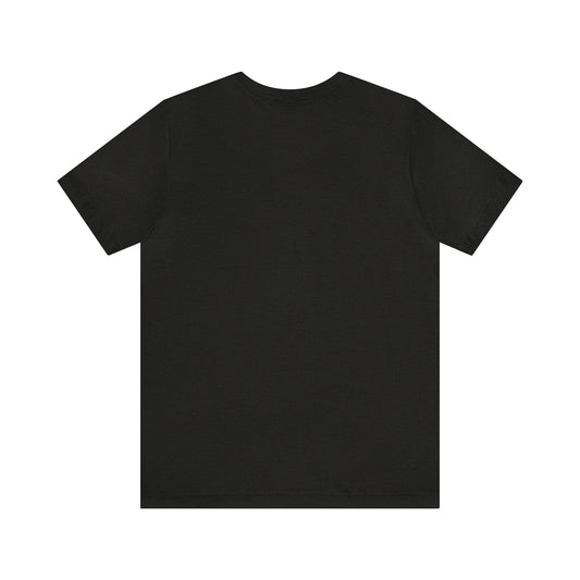 Unisex Jersey Short Sleeve Black Heather T Shirt