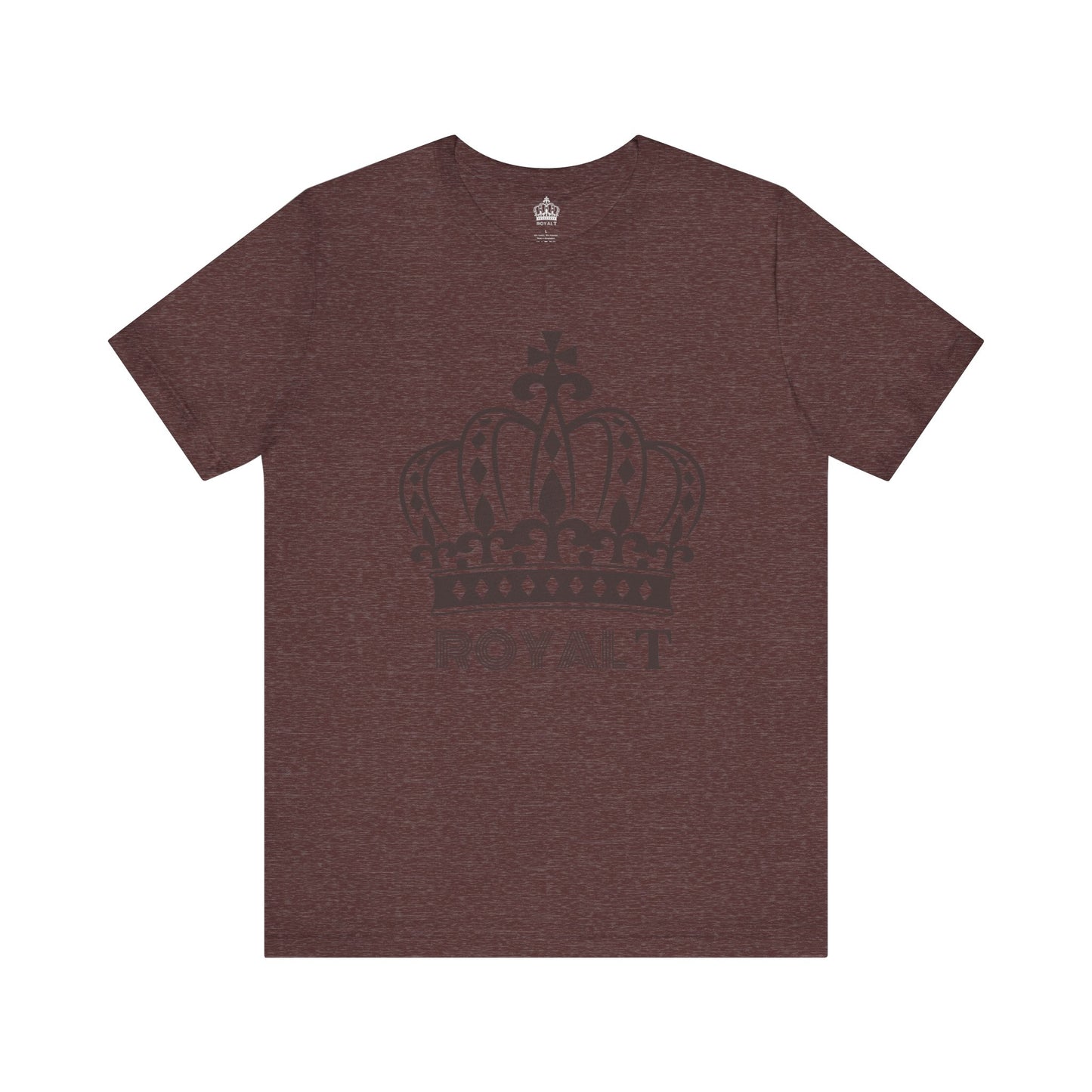 Brown - Unisex Jersey Short Sleeve T Shirt - Brown Royal T