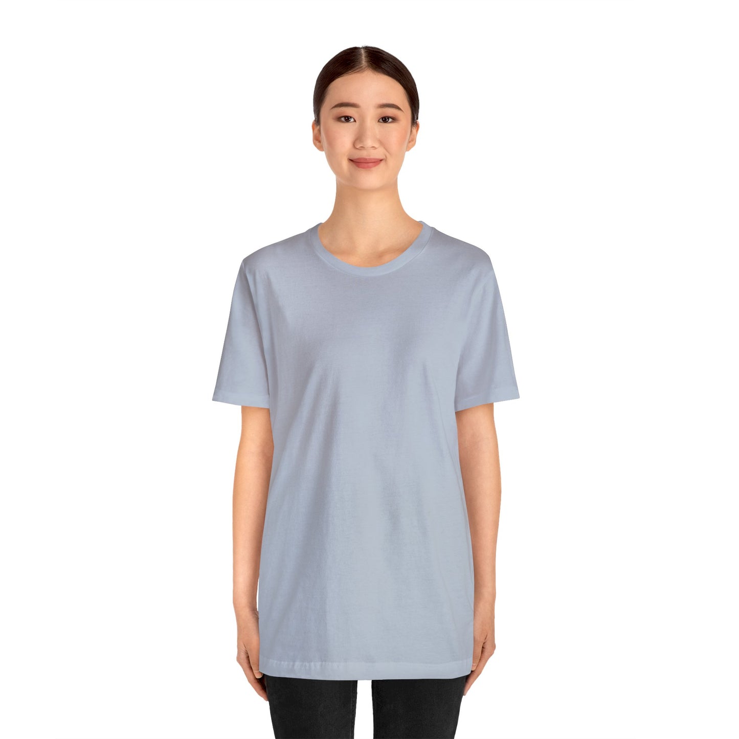 Unisex Jersey Short Sleeve Light Blue T Shirt