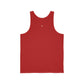 Red Jersey Tank - Unisex